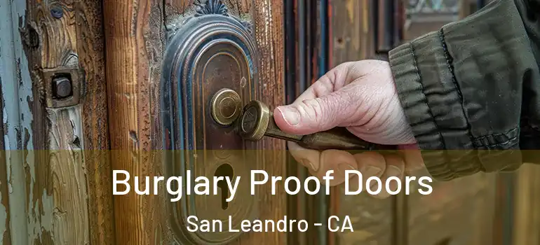  Burglary Proof Doors San Leandro - CA