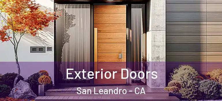  Exterior Doors San Leandro - CA