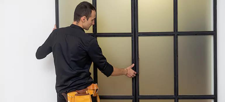 Patio French door installation in San Leandro, CA