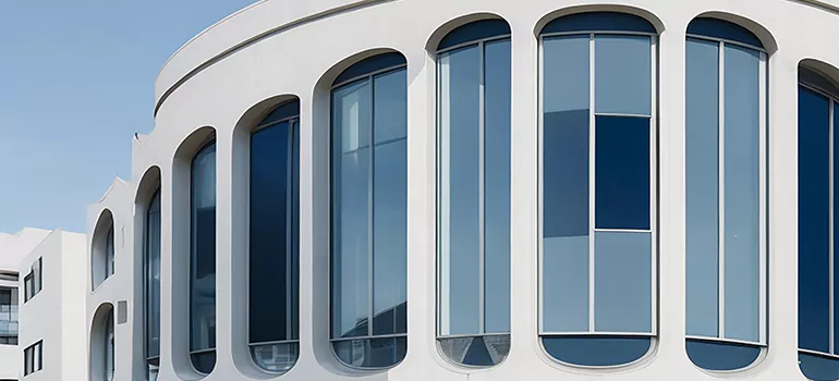 Geometric Window Curtains in San Leandro, CA