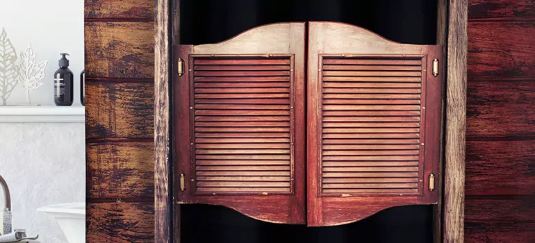 Installing Saloon Door Hinges in San Leandro, CA