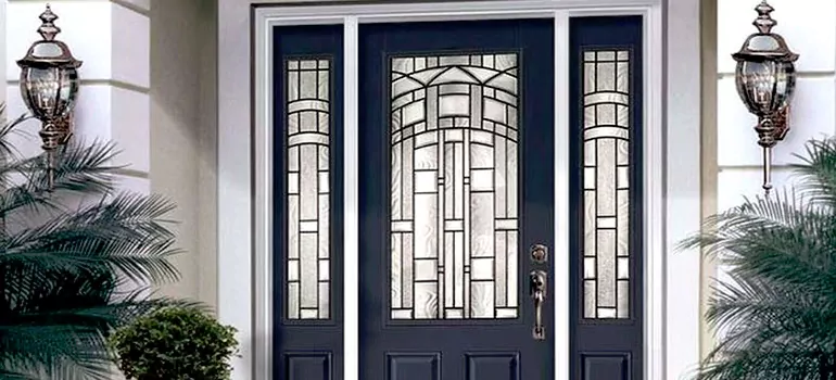 Stained Glass Door Panels in San Leandro, CA