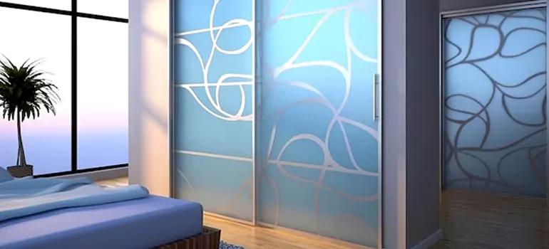 Frosting Glass Cabinet Doors in San Leandro, CA