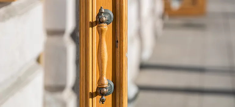Wooden Pull Bar Installation in San Leandro, CA