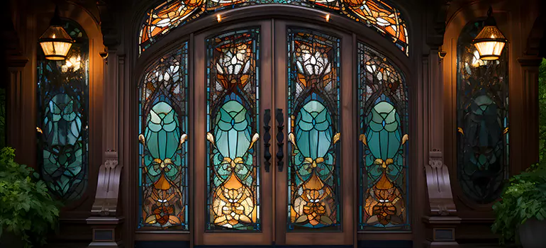 Wrought Iron Storm Door in San Leandro, CA