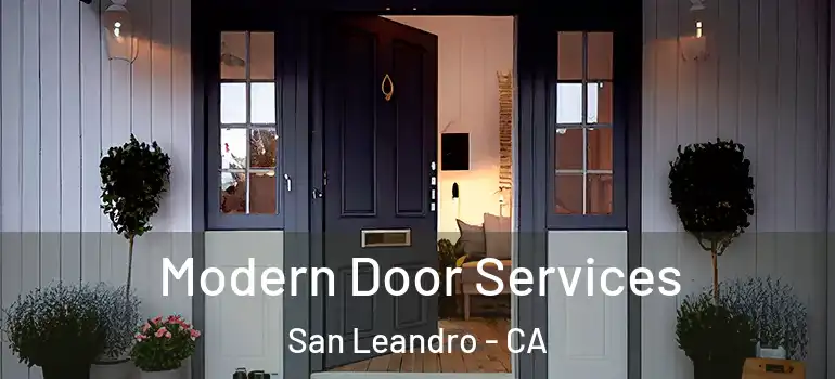  Modern Door Services San Leandro - CA
