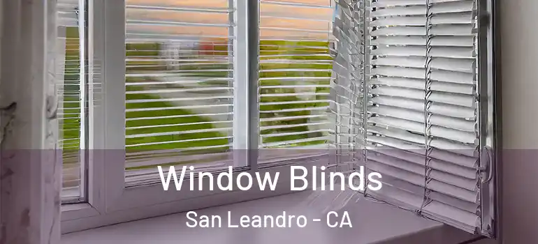  Window Blinds San Leandro - CA